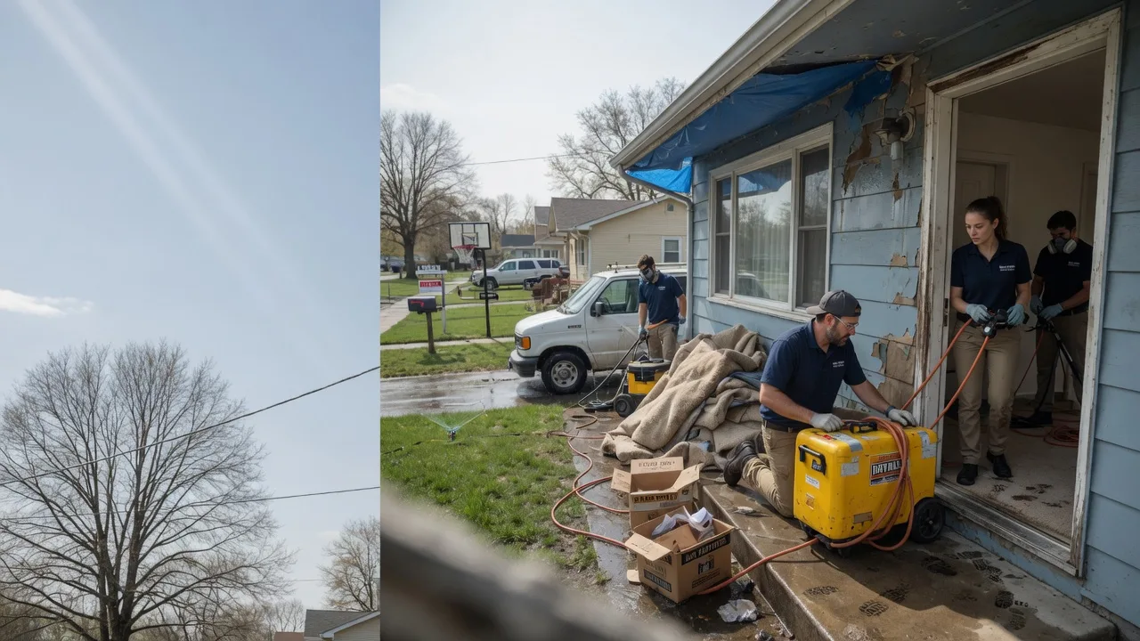 Basement Flood Cleanup in Laddonia, MO near me